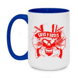 Чашка двокольорова велика Guns n' Roses Logo - PrintSalon