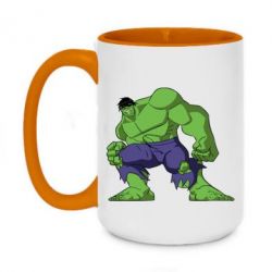 Чашка двокольорова велика Халк - PrintSalon