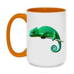 Чашка двухцветная 420ml Хамелеон - PrintSalon