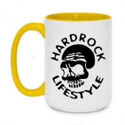 Чашка двокольорова велика Hardrock lifestyle - PrintSalon