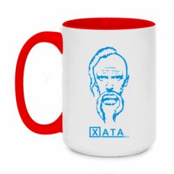 Кружка двухцветная 420ml Хата - PrintSalon