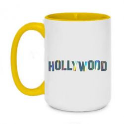 Чашка двухцветная 420ml HOLLYWOOD - PrintSalon