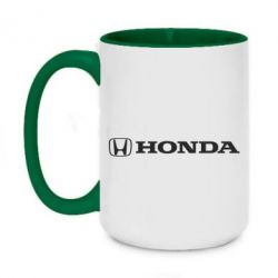 Чашка двухцветная 420ml Honda Small Logo - PrintSalon