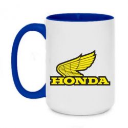 Чашка двухцветная 420ml Honda Vintage Logo - PrintSalon