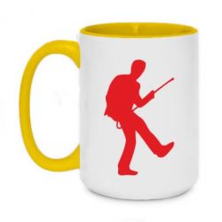 Чашка двухцветная 420ml House танцует - PrintSalon