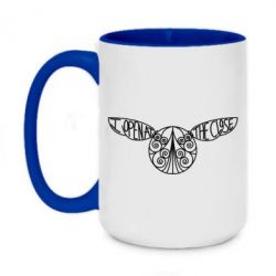 Чашка двокольорова велика I open at the close - PrintSalon