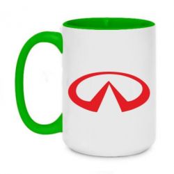 Чашка двухцветная 420ml Infinity - PrintSalon