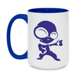Чашка двокольорова велика Інопланетянин - PrintSalon