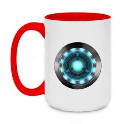 Чашка двокольорова велика Iron Man Device - PrintSalon