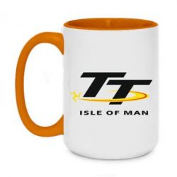 Чашка двухцветная 420ml Isle of man - PrintSalon