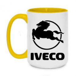 Чашка двухцветная 420ml IVECO - PrintSalon