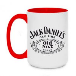 Чашка двухцветная 420ml Jack Daniel's Old Time - PrintSalon