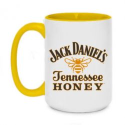 Чашка двухцветная 420ml Jack Daniel's Tennessee Honey - PrintSalon