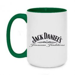 Чашка двокольорова велика Jack daniel's Traditions - PrintSalon