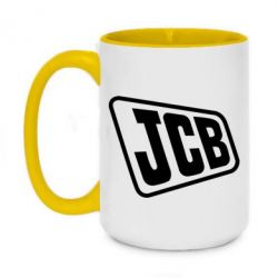 Чашка двухцветная 420ml JCB - PrintSalon