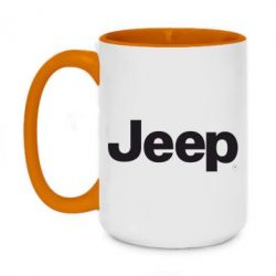 Чашка двухцветная 420ml Jeep - PrintSalon