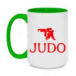 Чашка двокольорова велика Judo