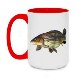 Чашка двокольорова велика Карасик - PrintSalon