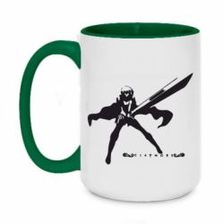 Чашка двокольорова велика Клеймор - PrintSalon