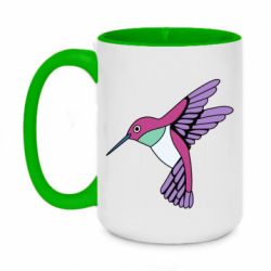 Чашка двухцветная 420ml Kolibri Art - PrintSalon