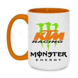 Чашка двухцветная 420ml KTM Monster Enegry - PrintSalon