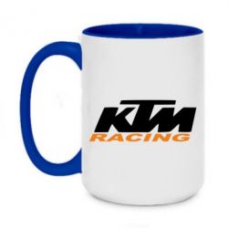 Чашка двухцветная 420ml KTM Racing - PrintSalon