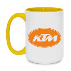 Чашка двокольорова велика KTM - PrintSalon