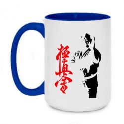 Чашка двокольорова велика Kyokushin Kanku Master - PrintSalon
