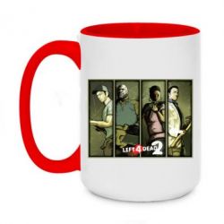 Чашка двухцветная 420ml Left 4 Dead 2 - PrintSalon