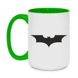 Чашка двокольорова велика кажан