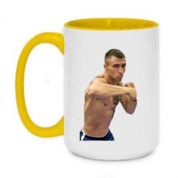 Чашка двухцветная 420ml Lomachenko - PrintSalon