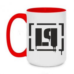 Чашка двухцветная 420ml LP - PrintSalon