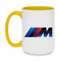 Чашка двокольорова велика M Power Art - PrintSalon