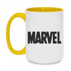 Чашка двухцветная 420ml Marvel Minimal - PrintSalon