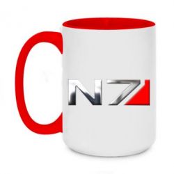 Чашка двухцветная 420ml Mass effect 1 - PrintSalon