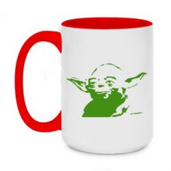 Чашка двокольорова велика Master Yoda - PrintSalon