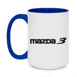 Чашка двухцветная 420ml Mazda 3 - PrintSalon