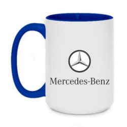 Чашка двухцветная 420ml Mercedes-Benz Logo - PrintSalon