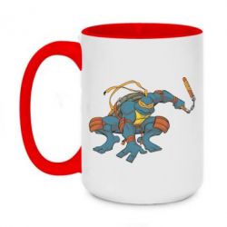 Чашка двухцветная 420ml Микеланджело - PrintSalon