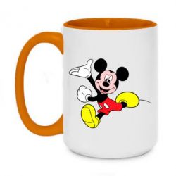Чашка двокольорова велика Міккі Маус - PrintSalon