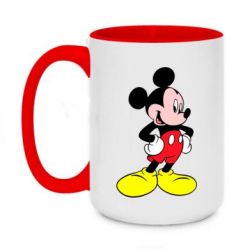 Чашка двокольорова велика Міккі - PrintSalon