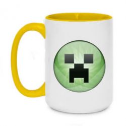 Чашка двухцветная 420ml Minecraft Ball - PrintSalon