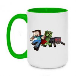 Чашка двокольорова велика Minecraft Company - PrintSalon