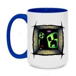 Чашка двухцветная 420ml Minecraft Game - PrintSalon