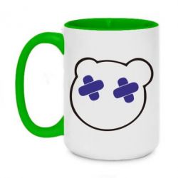 Чашка двокольорова велика мордочка - PrintSalon