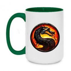 Чашка двухцветная 420ml Mortal Combat - PrintSalon