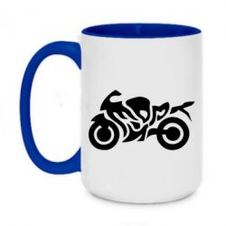 Чашка двокольорова велика MOTO SPORT - PrintSalon