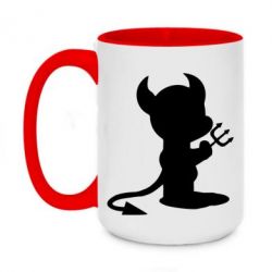 Чашка двухцветная 420ml Моя сущность - PrintSalon