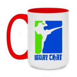 Чашка двухцветная 420ml Muay Thai Champion - PrintSalon