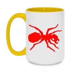 Чашка двухцветная 420ml Муравей